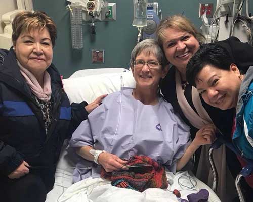 Graciela, Christine, Abigail, and Aurelia